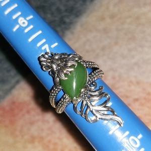 Jade Of Yesteryear Dragon Ring